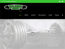 Tablet Screenshot of hsstrengthcoach.com